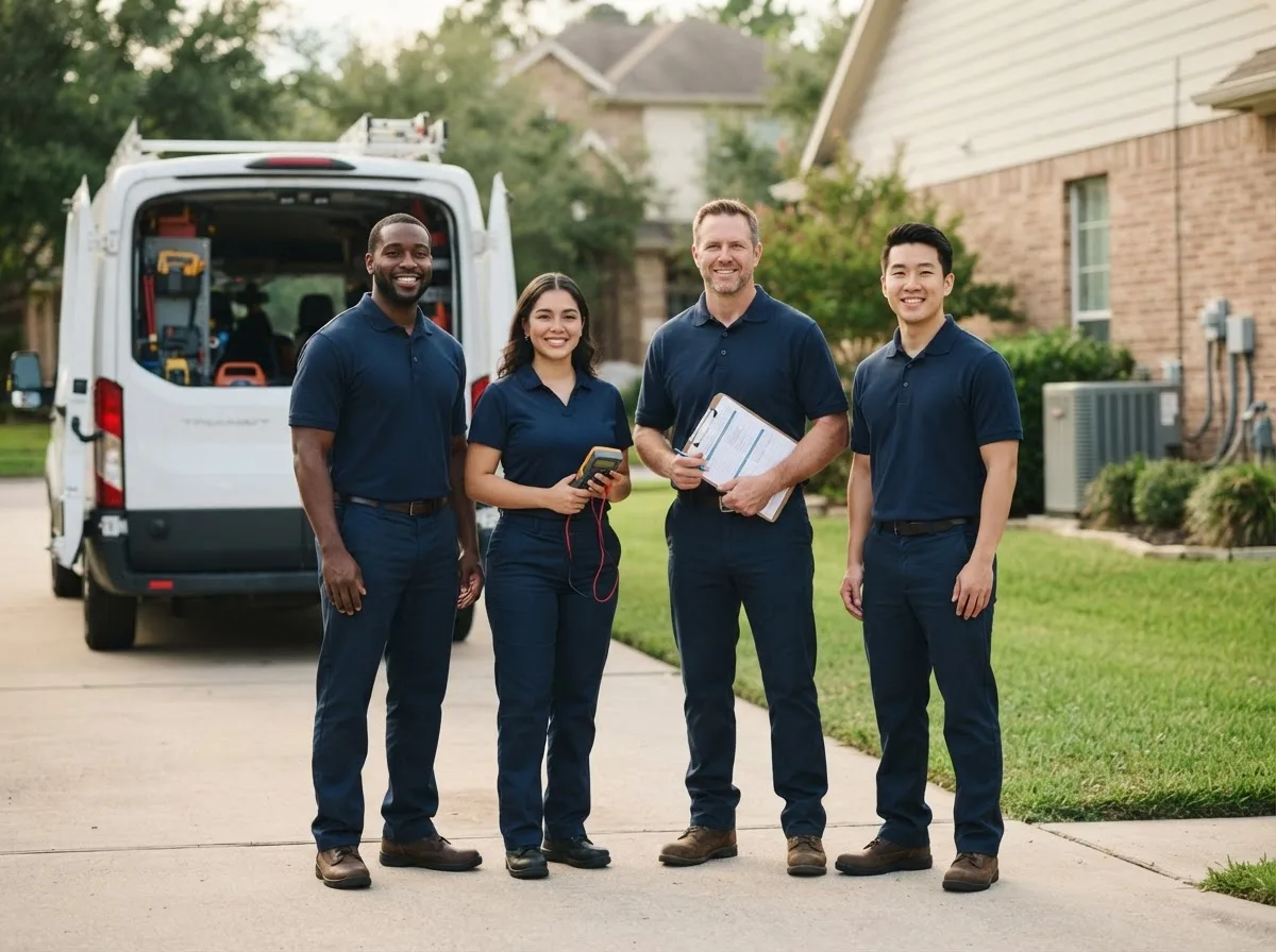 Certified HVAC technician near Monroe, OK